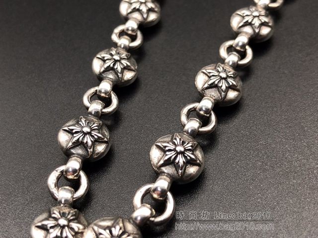 chrome hearts銀飾 克羅心六芒星項鏈 克羅心925純銀項鏈  gjc1865